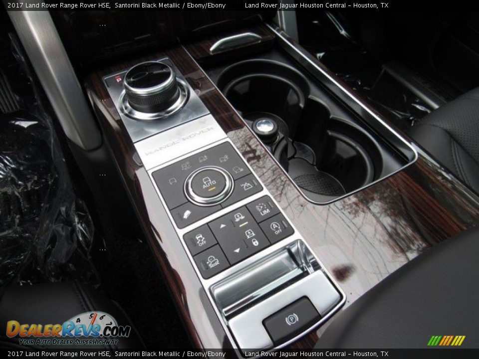 2017 Land Rover Range Rover HSE Santorini Black Metallic / Ebony/Ebony Photo #21