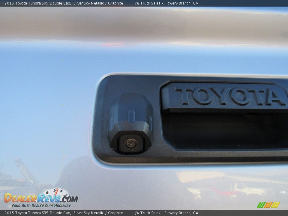 2015 Toyota Tundra SR5 Double Cab Silver Sky Metallic / Graphite Photo #36
