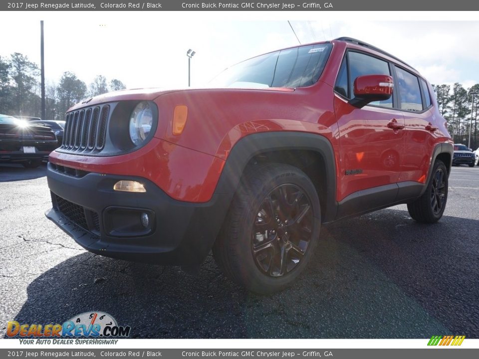 2017 Jeep Renegade Latitude Colorado Red / Black Photo #3