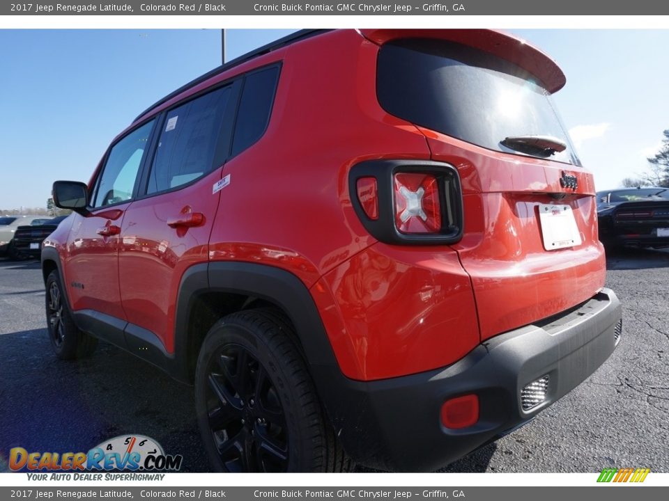 2017 Jeep Renegade Latitude Colorado Red / Black Photo #8