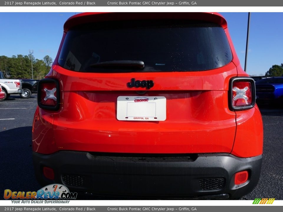 2017 Jeep Renegade Latitude Colorado Red / Black Photo #9