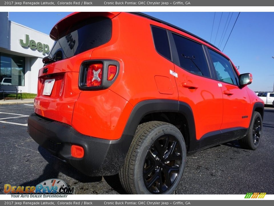 2017 Jeep Renegade Latitude Colorado Red / Black Photo #10