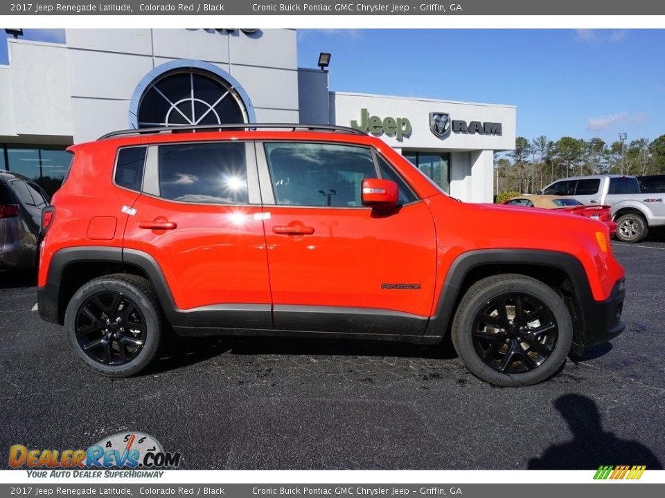 2017 Jeep Renegade Latitude Colorado Red / Black Photo #11