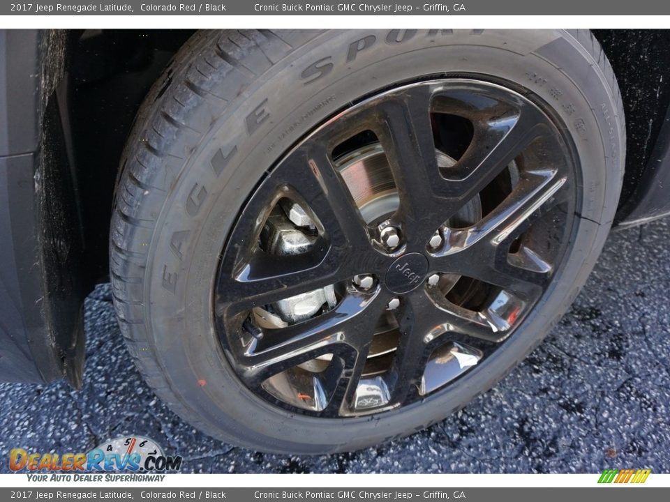 2017 Jeep Renegade Latitude Colorado Red / Black Photo #12