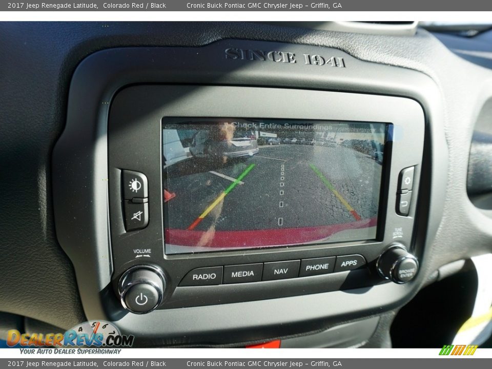 2017 Jeep Renegade Latitude Colorado Red / Black Photo #14