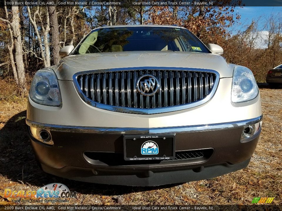 2009 Buick Enclave CXL AWD Gold Mist Metallic / Cocoa/Cashmere Photo #2