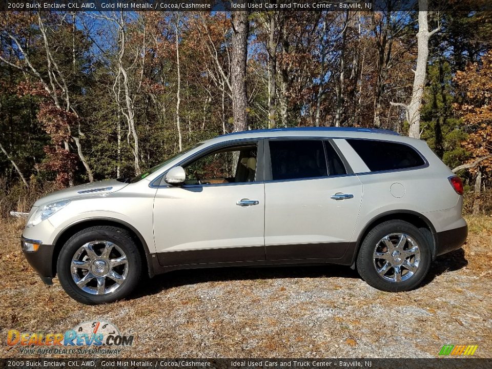 2009 Buick Enclave CXL AWD Gold Mist Metallic / Cocoa/Cashmere Photo #5