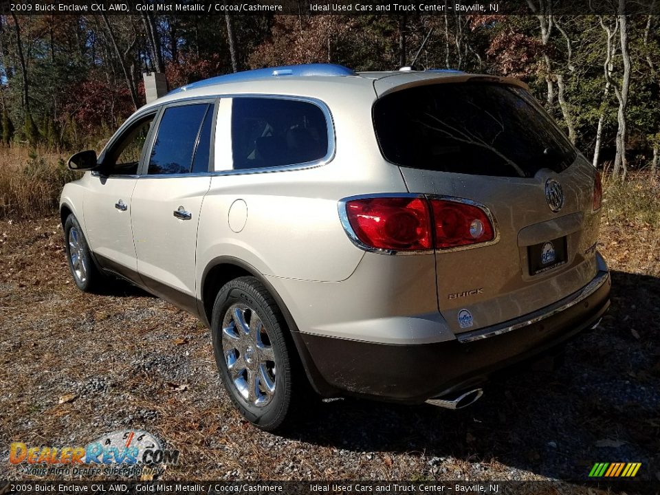 2009 Buick Enclave CXL AWD Gold Mist Metallic / Cocoa/Cashmere Photo #6