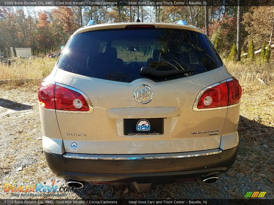 2009 Buick Enclave CXL AWD Gold Mist Metallic / Cocoa/Cashmere Photo #8