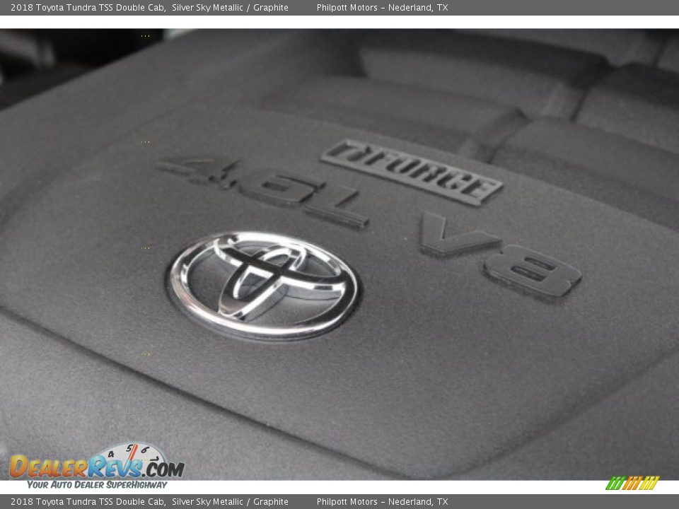 2018 Toyota Tundra TSS Double Cab Silver Sky Metallic / Graphite Photo #28