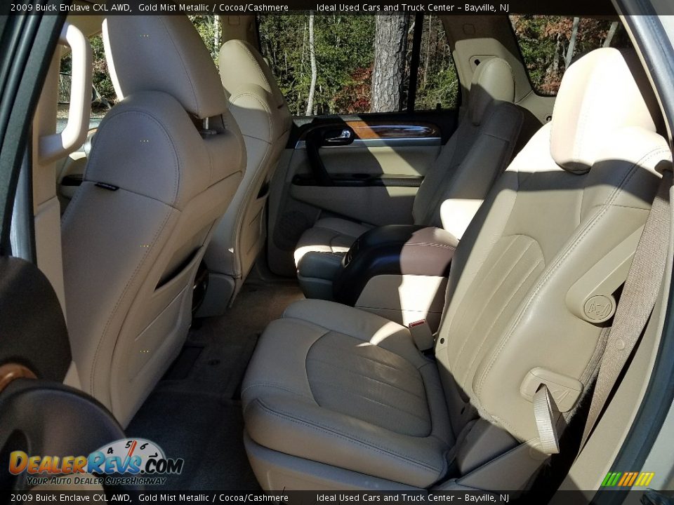 2009 Buick Enclave CXL AWD Gold Mist Metallic / Cocoa/Cashmere Photo #27