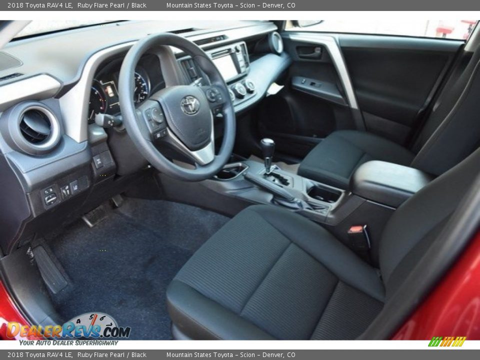 2018 Toyota RAV4 LE Ruby Flare Pearl / Black Photo #5