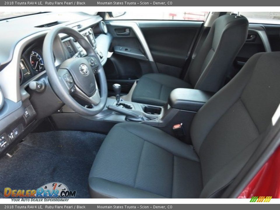 2018 Toyota RAV4 LE Ruby Flare Pearl / Black Photo #6