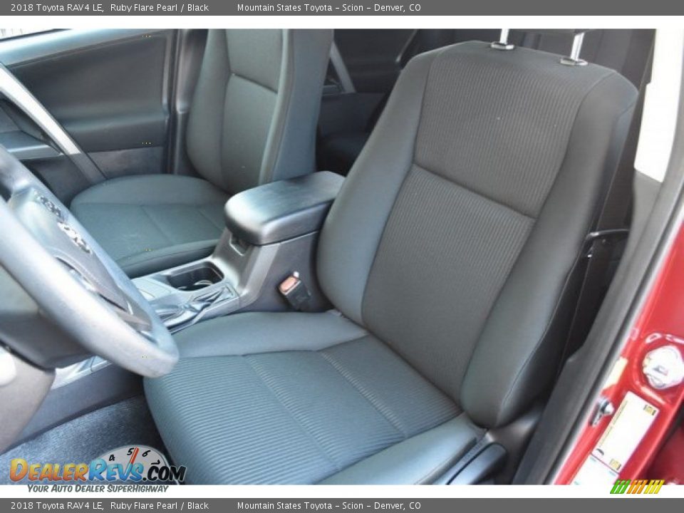 2018 Toyota RAV4 LE Ruby Flare Pearl / Black Photo #7