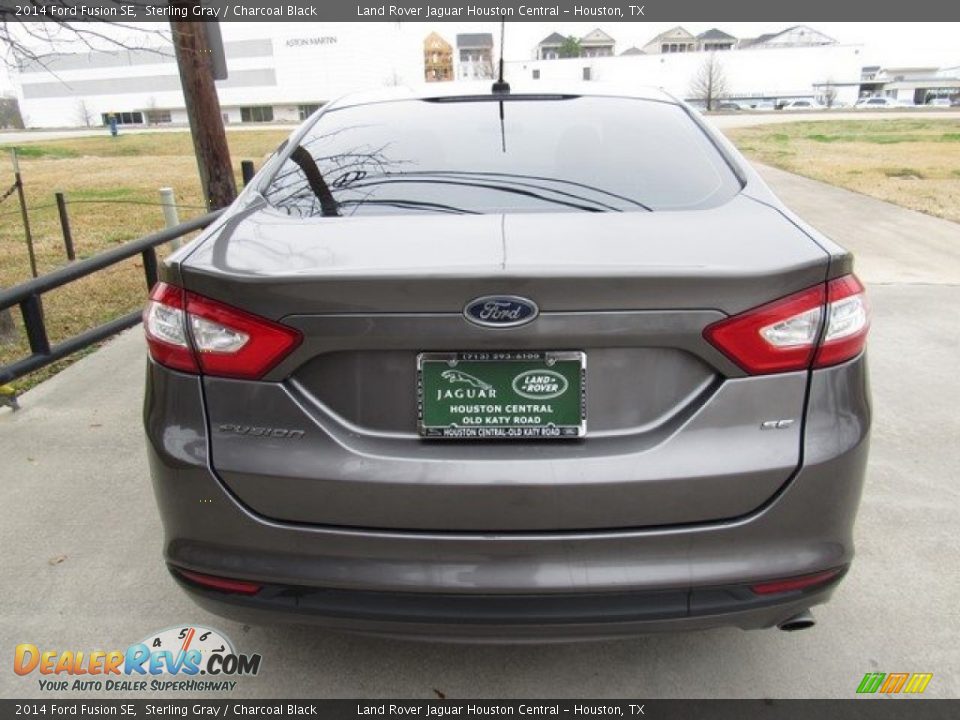 2014 Ford Fusion SE Sterling Gray / Charcoal Black Photo #8