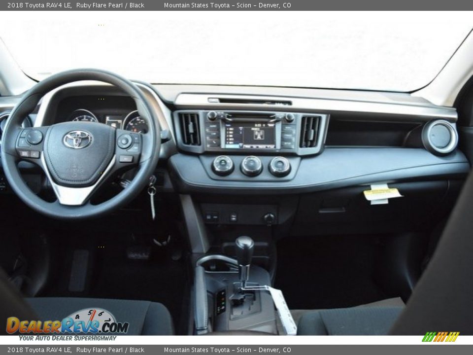 2018 Toyota RAV4 LE Ruby Flare Pearl / Black Photo #8