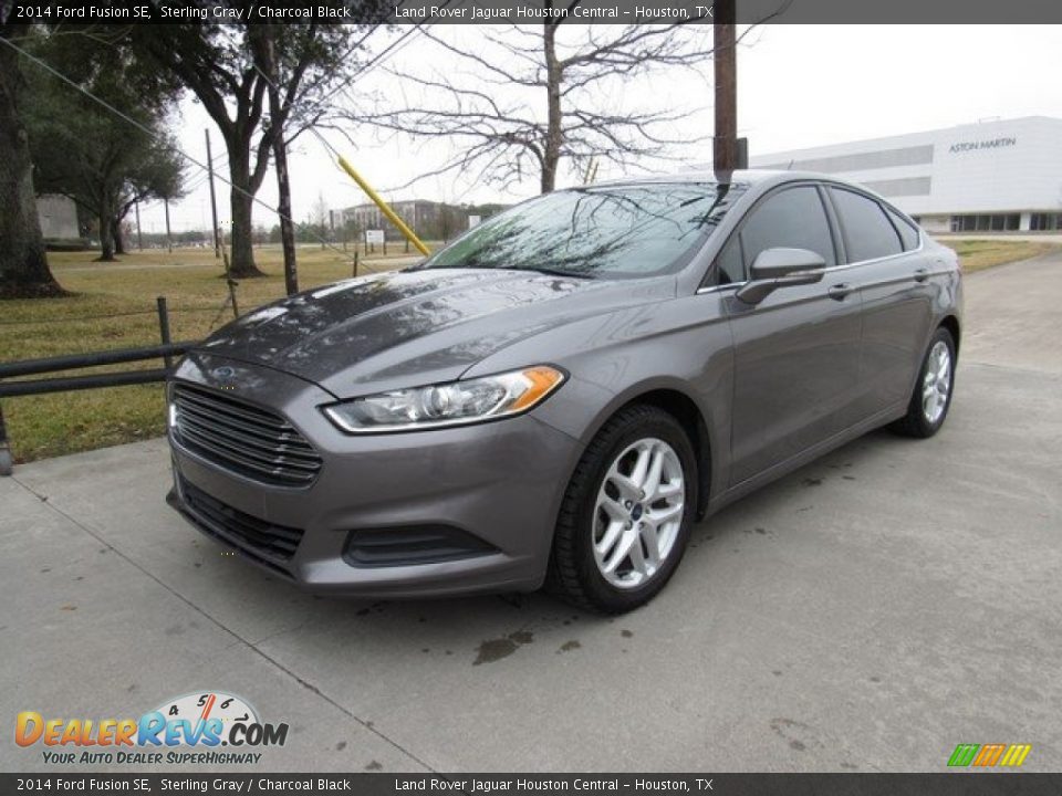 2014 Ford Fusion SE Sterling Gray / Charcoal Black Photo #10
