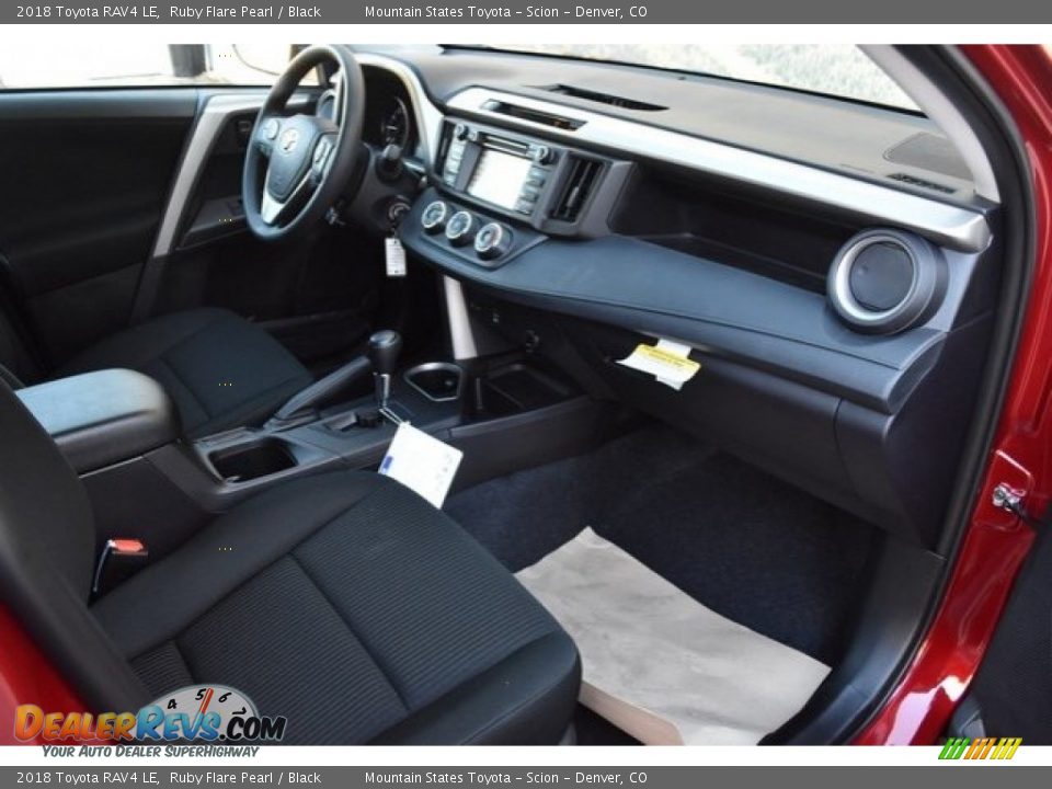 2018 Toyota RAV4 LE Ruby Flare Pearl / Black Photo #10