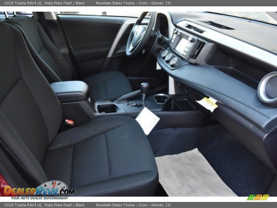 2018 Toyota RAV4 LE Ruby Flare Pearl / Black Photo #11