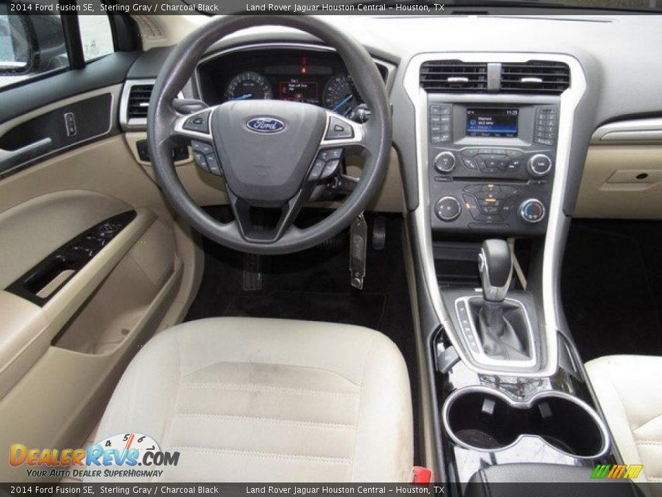 2014 Ford Fusion SE Sterling Gray / Charcoal Black Photo #14