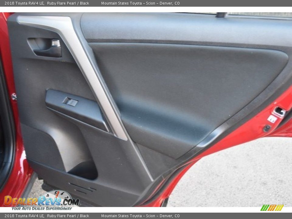 2018 Toyota RAV4 LE Ruby Flare Pearl / Black Photo #22