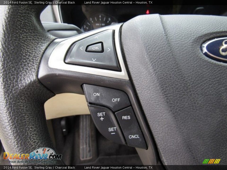2014 Ford Fusion SE Sterling Gray / Charcoal Black Photo #25