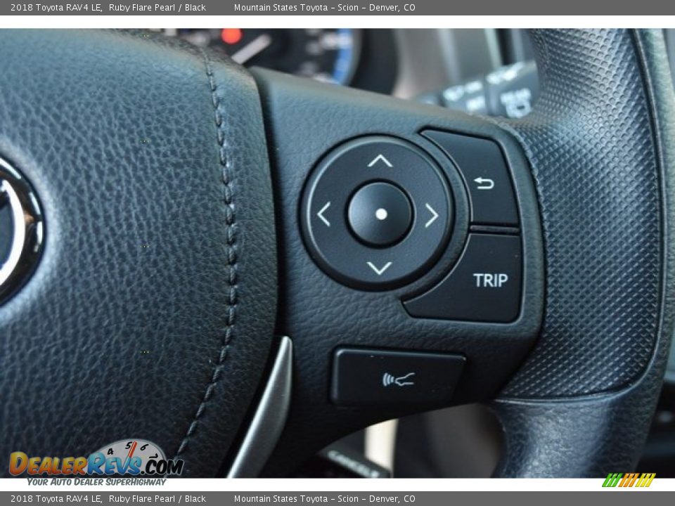 2018 Toyota RAV4 LE Ruby Flare Pearl / Black Photo #27