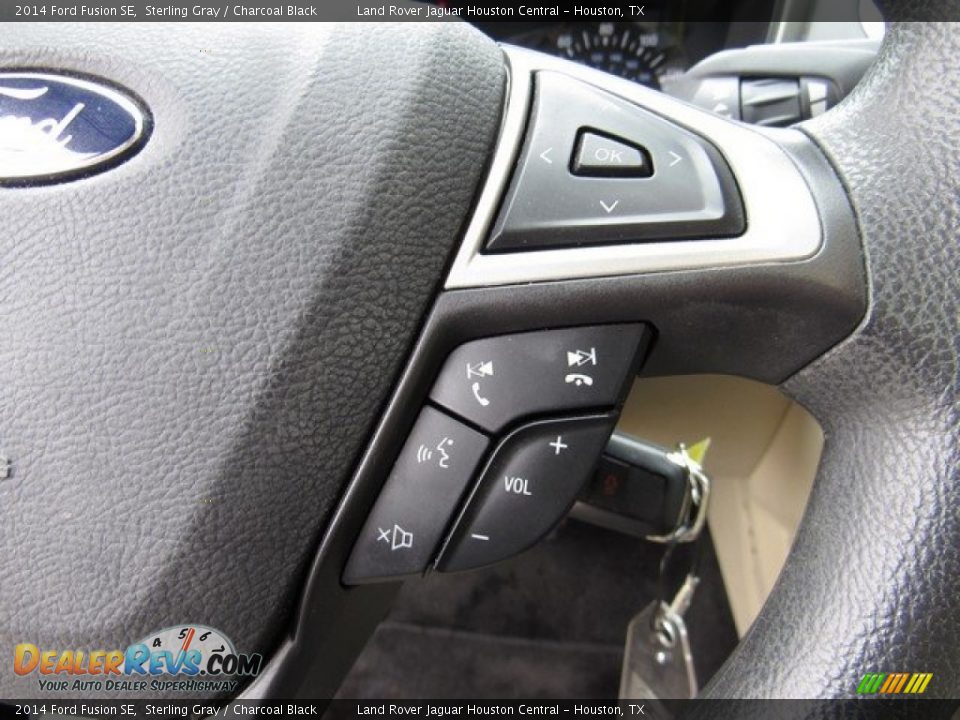 2014 Ford Fusion SE Sterling Gray / Charcoal Black Photo #26