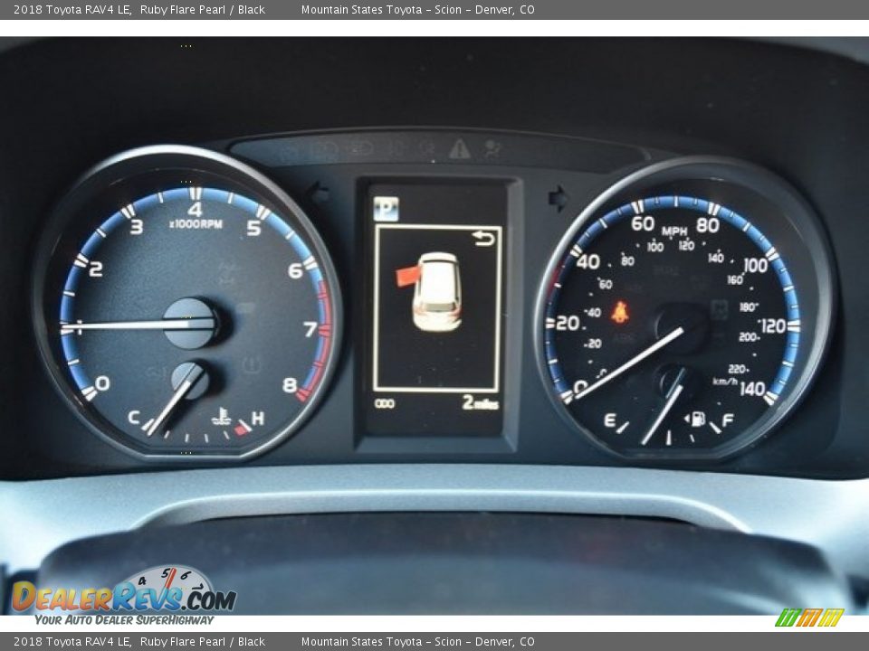 2018 Toyota RAV4 LE Ruby Flare Pearl / Black Photo #28