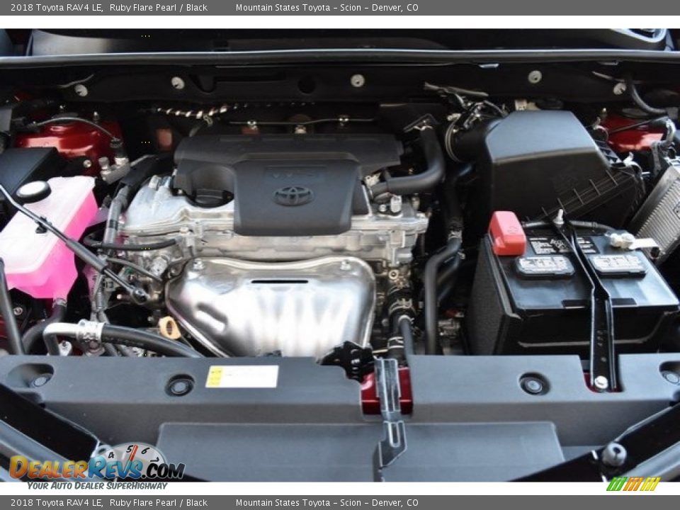 2018 Toyota RAV4 LE Ruby Flare Pearl / Black Photo #31