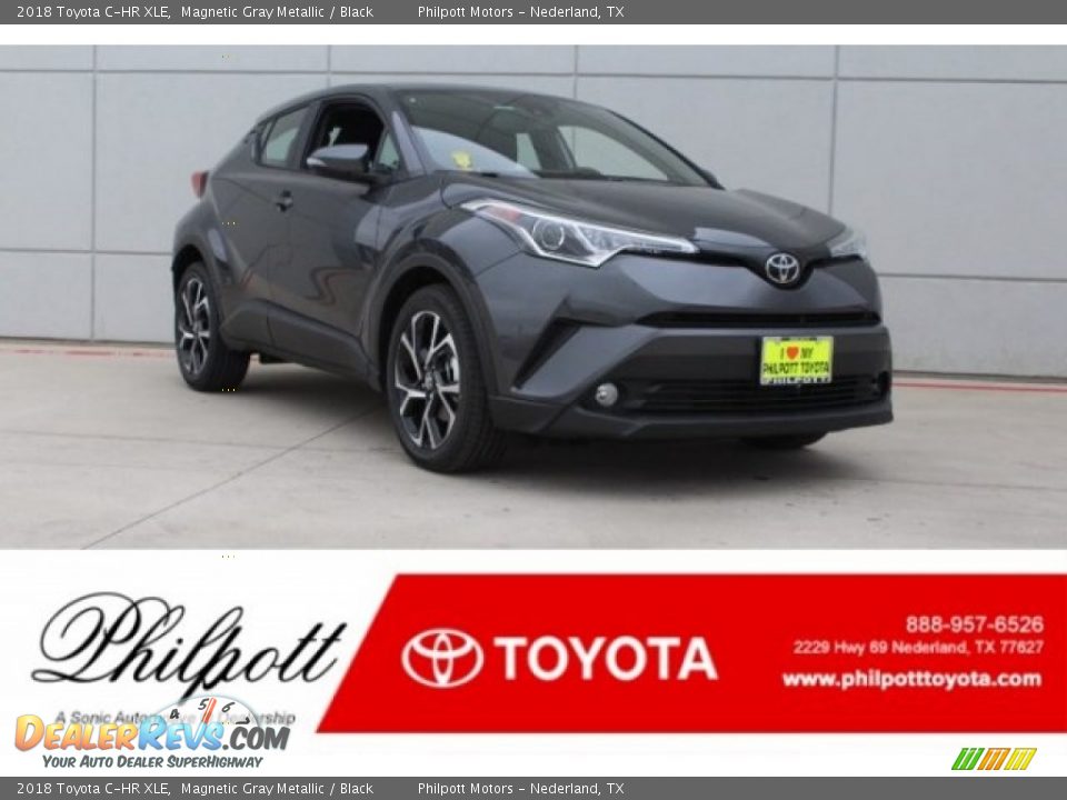 2018 Toyota C-HR XLE Magnetic Gray Metallic / Black Photo #1