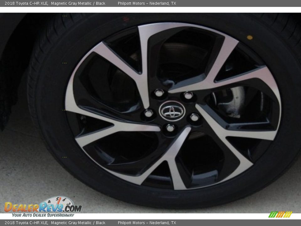 2018 Toyota C-HR XLE Magnetic Gray Metallic / Black Photo #10