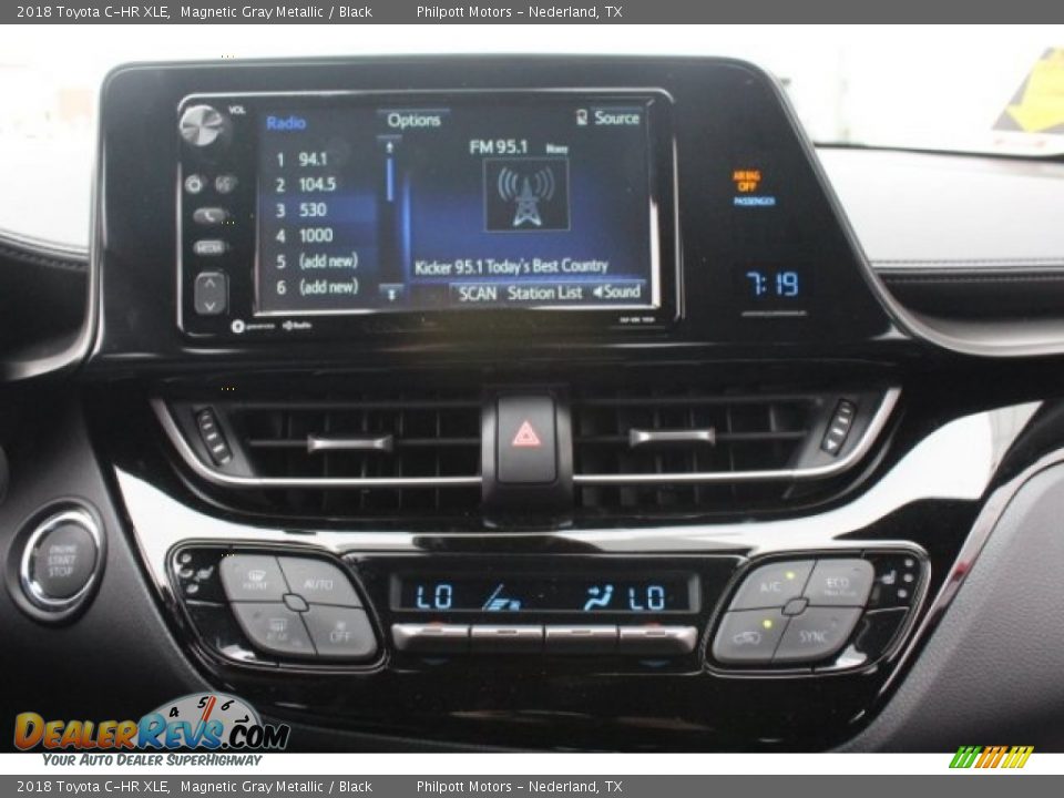 2018 Toyota C-HR XLE Magnetic Gray Metallic / Black Photo #15