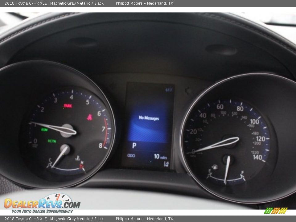 2018 Toyota C-HR XLE Magnetic Gray Metallic / Black Photo #20