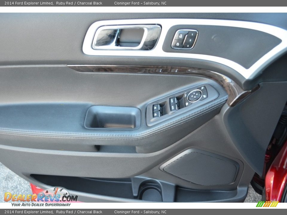 2014 Ford Explorer Limited Ruby Red / Charcoal Black Photo #8