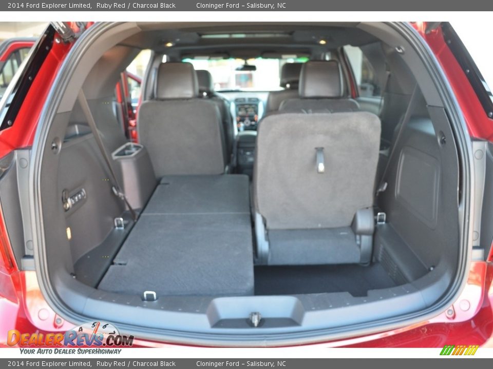 2014 Ford Explorer Limited Ruby Red / Charcoal Black Photo #13