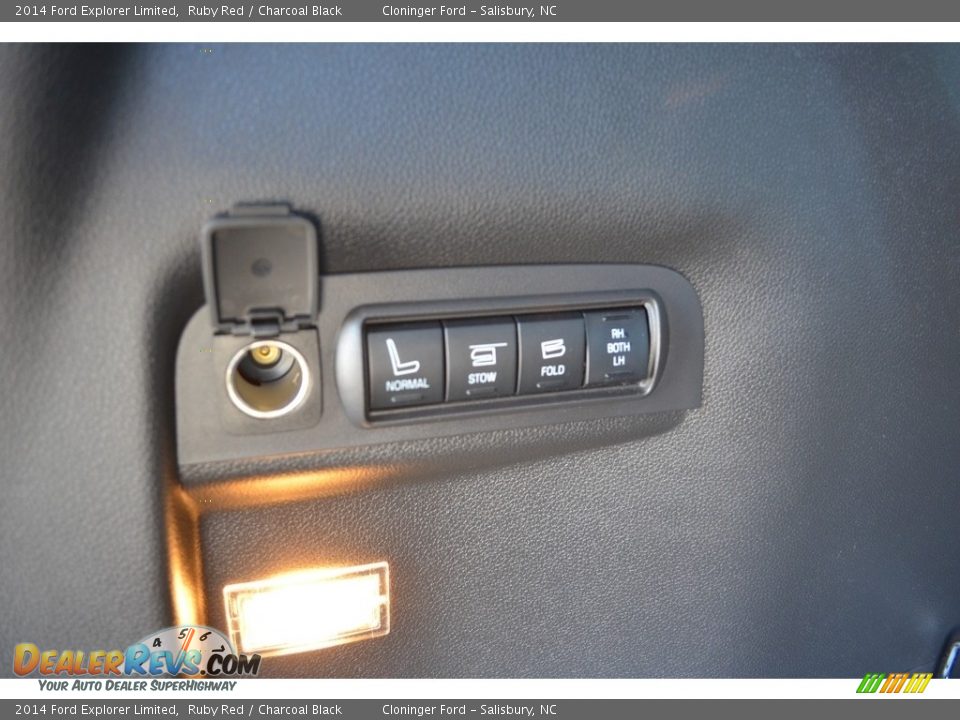 2014 Ford Explorer Limited Ruby Red / Charcoal Black Photo #14