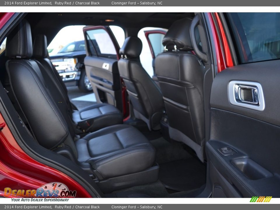 2014 Ford Explorer Limited Ruby Red / Charcoal Black Photo #16