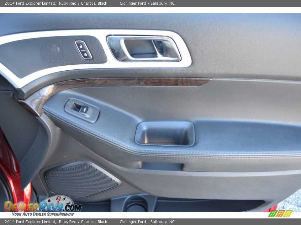 2014 Ford Explorer Limited Ruby Red / Charcoal Black Photo #17