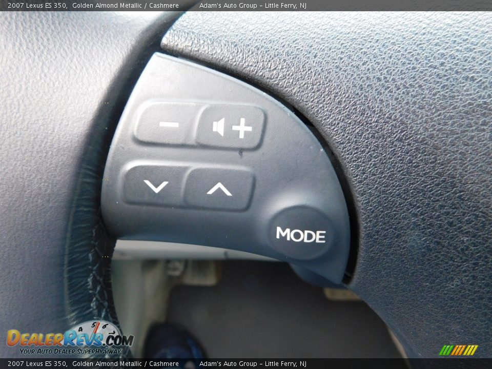 2007 Lexus ES 350 Golden Almond Metallic / Cashmere Photo #25