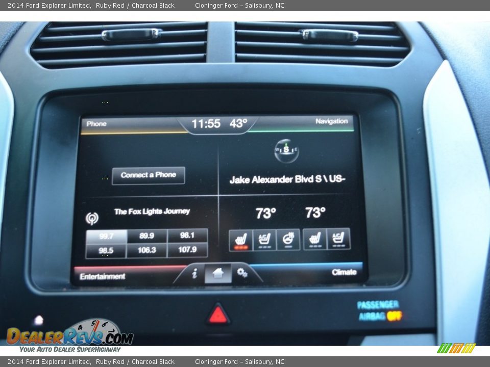 2014 Ford Explorer Limited Ruby Red / Charcoal Black Photo #19