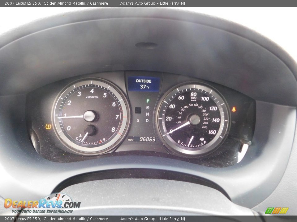 2007 Lexus ES 350 Golden Almond Metallic / Cashmere Photo #27