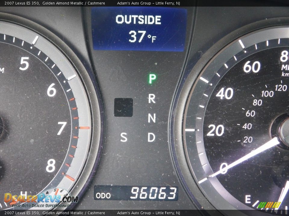 2007 Lexus ES 350 Golden Almond Metallic / Cashmere Photo #28