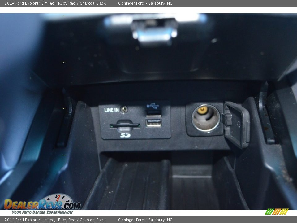 2014 Ford Explorer Limited Ruby Red / Charcoal Black Photo #23
