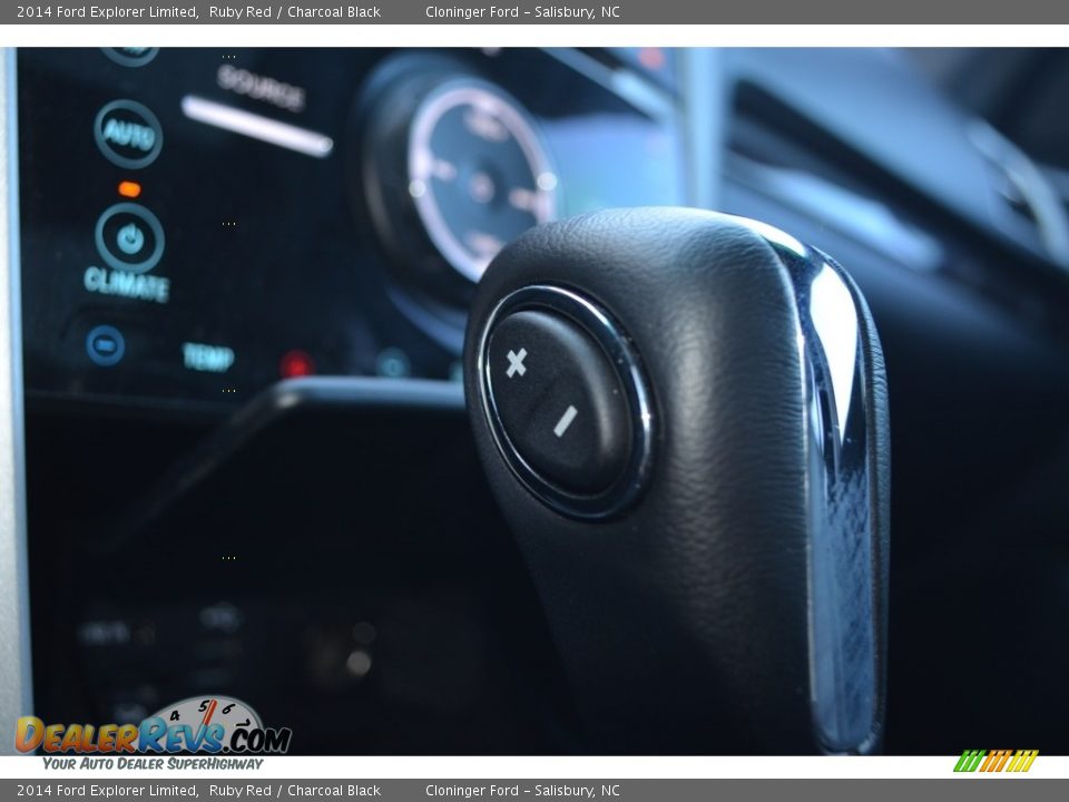 2014 Ford Explorer Limited Ruby Red / Charcoal Black Photo #25
