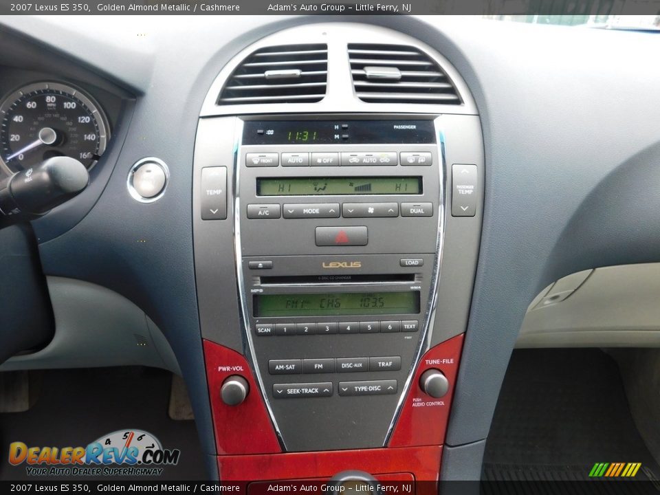 2007 Lexus ES 350 Golden Almond Metallic / Cashmere Photo #30