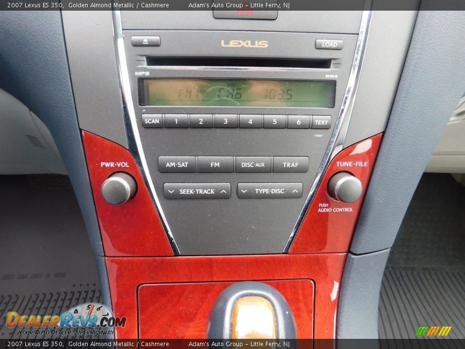 2007 Lexus ES 350 Golden Almond Metallic / Cashmere Photo #32