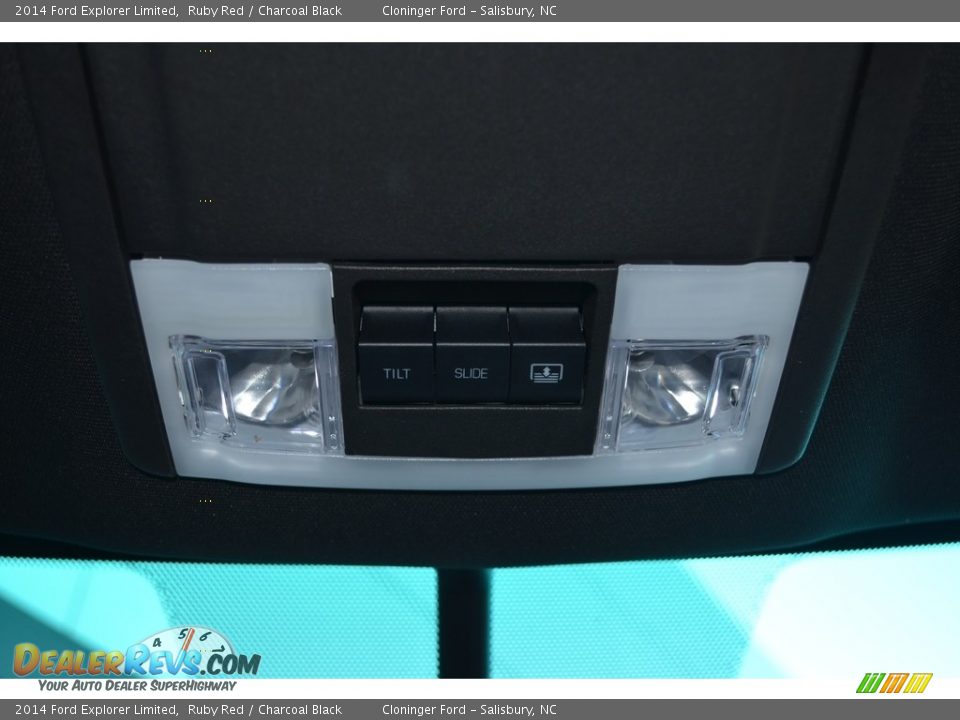 2014 Ford Explorer Limited Ruby Red / Charcoal Black Photo #29