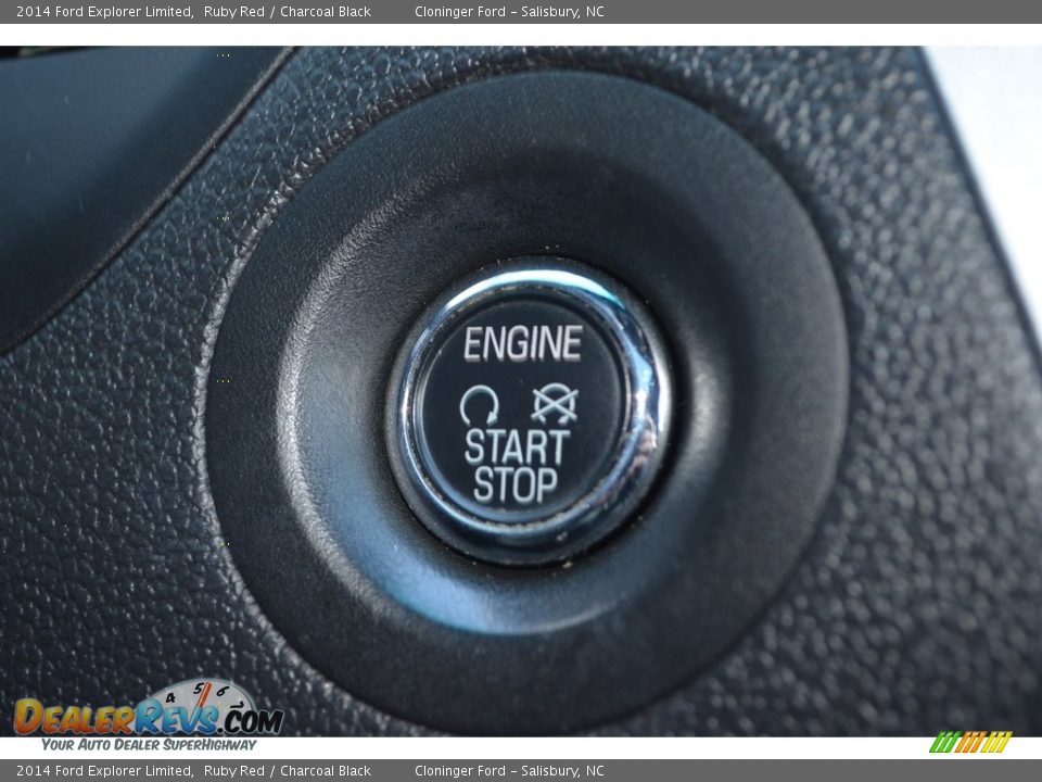 2014 Ford Explorer Limited Ruby Red / Charcoal Black Photo #30