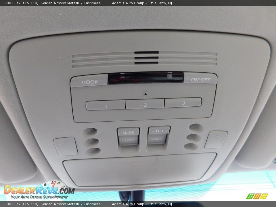 2007 Lexus ES 350 Golden Almond Metallic / Cashmere Photo #35